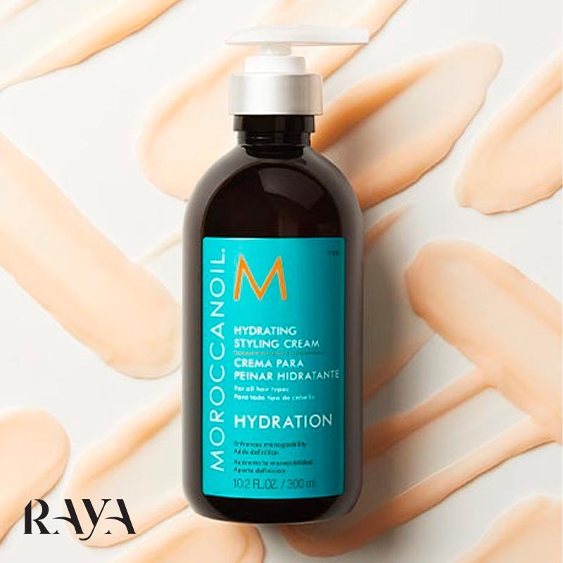 کرم آبرسان و حالت دهنده مو موروکن اویل Moroccanoil Hydrating Styling Cream 